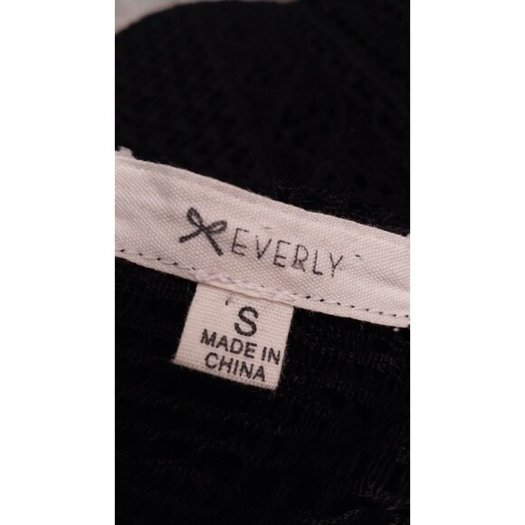 Anthropologie Everly Black Lace Dress Size Medium - Picture 5 of 5